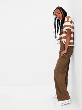 Teen carpenter jeans with washwell