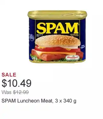 Costco Spam luncheon meat offer
