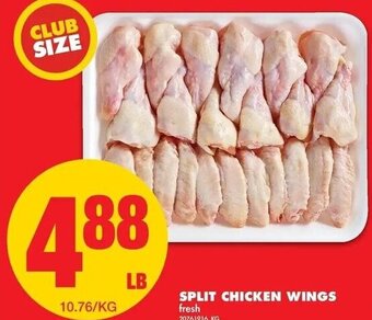 No Frills Split Chicken Wings offer