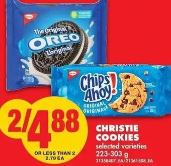 No Frills Christie Cookies 223-303 g offer