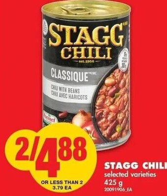 No Frills Stagg Chili 425 g offer