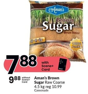 FreshCo Aman's Brown Sugar Raw Coarse 4.5kg offer