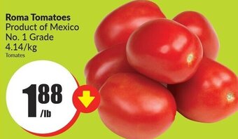 FreshCo Roma Tomatoes offer