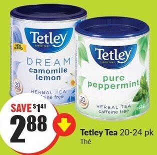 FreshCo Tetley Tea 20-24 pk offer