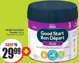 FreshCo Nestlé Good Start Powder 580 g offer