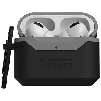 Best Buy Uag hard shell case for airpods pro - black/grey offer