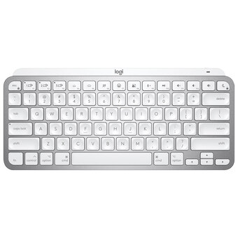 Best Buy Logitech mx keys mini bluetooth backlit ergonomic keyboard for mac - pale grey - english offer