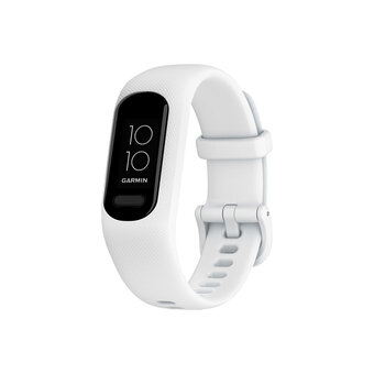 Best Buy Garmin vivosmart 5 fitness tracker with heart rate monitor - small/medium - white offer