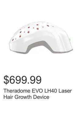 Costco Theradome evo lh40 laser hair growth device offer