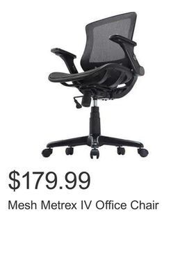 Costco Mesh metrex iv office chair offer
