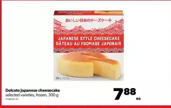 Real Canadian Superstore Delcato japanese cheesecake offer