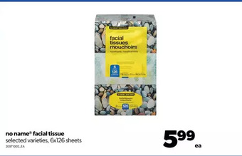 Real Canadian Superstore No name facial tissue offer