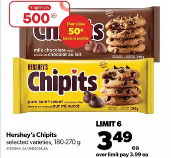 Real Canadian Superstore Hershey's chipits offer