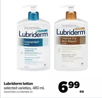 Real Canadian Superstore Lubriderm lotion offer