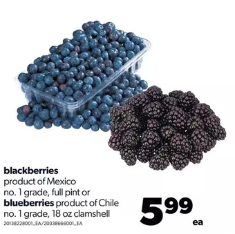 Real Canadian Superstore Blackberries or blueberries offer