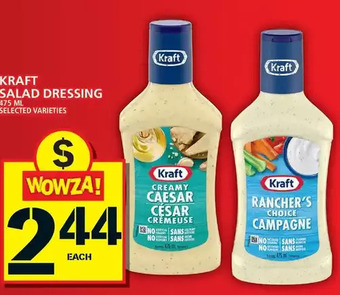 Food Basics Kraft salad dressing offer