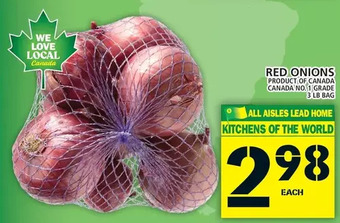 Food Basics Red onions offer