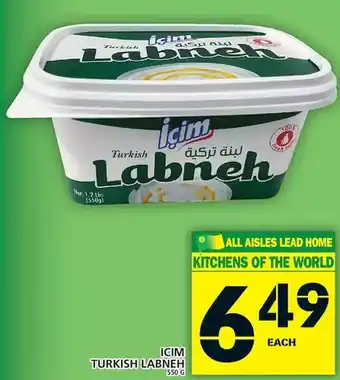 Food Basics Icim turkish labneh offer