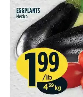 Marché Adonis Eggplants offer