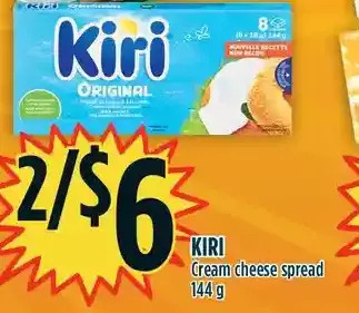 Marché Adonis Kiri cream cheese spread offer