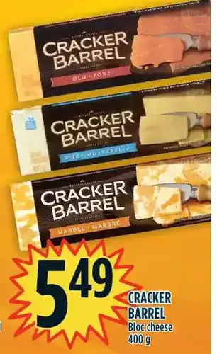 Marché Adonis Cracker barrel bloc cheese offer