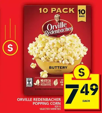 Food Basics Orville redenbacher popping corn offer