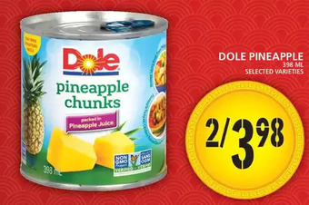 Food Basics Dole pineapple offer