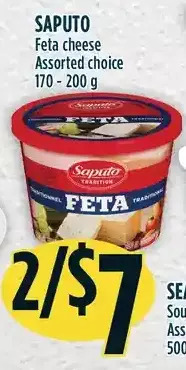 Marché Adonis Saputo feta cheese offer