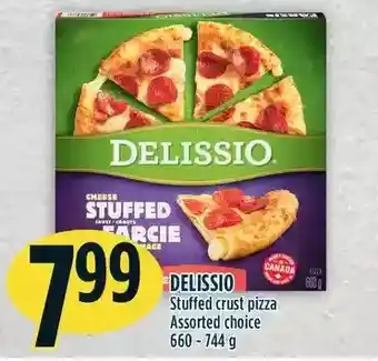 Marché Adonis Delissio stuffed crust pizza offer