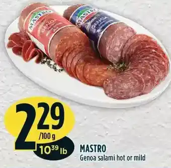 Marché Adonis Mastro genoa salami hot or mild offer