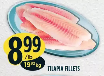 Marché Adonis Tilapia fillets offer