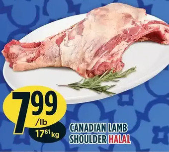 Marché Adonis Canadian lamb shoulder offer