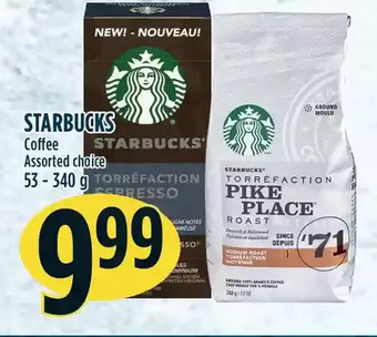 Marché Adonis Starbucks coffee offer
