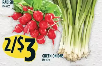 Marché Adonis Green onions offer