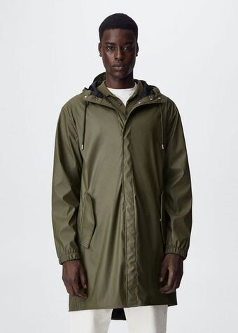 Mango Hooded water-repellent parka offer