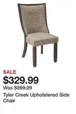 Ashley Furniture Tyler creek upholstered side chair offer