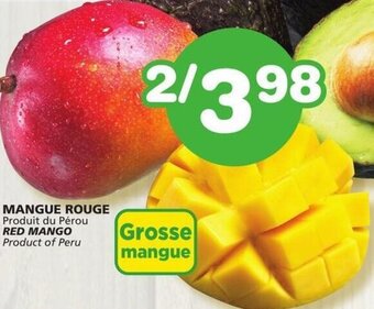 IGA Red Mango offer