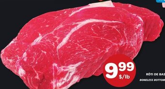 IGA Boneless Bottom Blade Roast offer