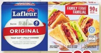 IGA Precooked Bacon offer