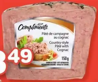 IGA Compliments Country Style or Liver offer