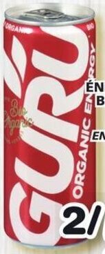 IGA Guru Organic Energy Drink 250ml offer