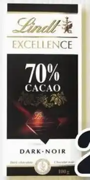 IGA Lindor Chocolate 100g offer
