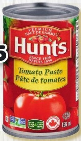 IGA Hunt's Tomato Paste 156ml offer