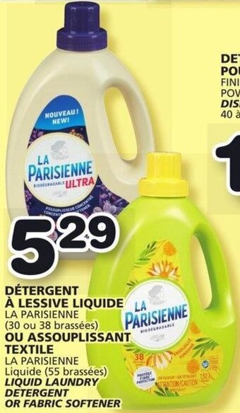 IGA Liquid Laundry Detergent or Fabric Softener offer