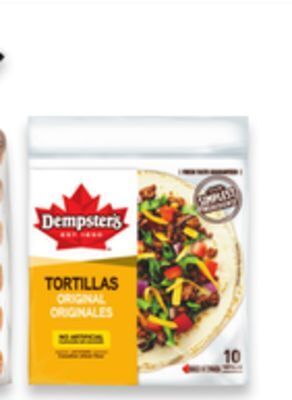 Walmart Dempster's tortillas offer