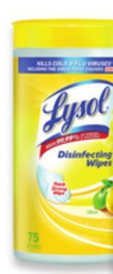 Walmart Lysol wipes offer