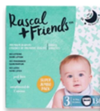 Walmart Rascal + friends jumbo box diapers offer