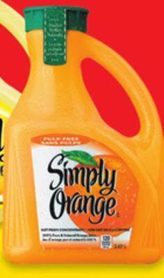 Walmart Simply orange juice offer