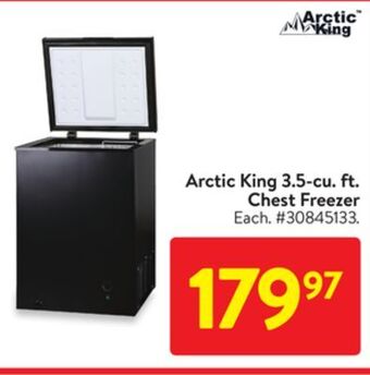 Walmart Arctic king 3.5-cu. ft. chest freezer offer