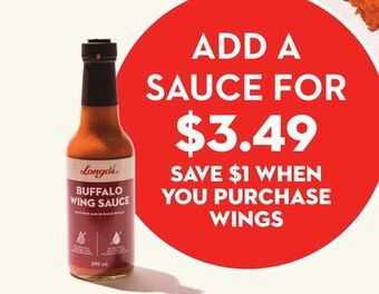 Longo's Sauce offer